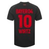 Maillot de Supporter Bayer 04 Leverkusen Florian Wirtz 10 Domicile 2023-24 Pour Homme